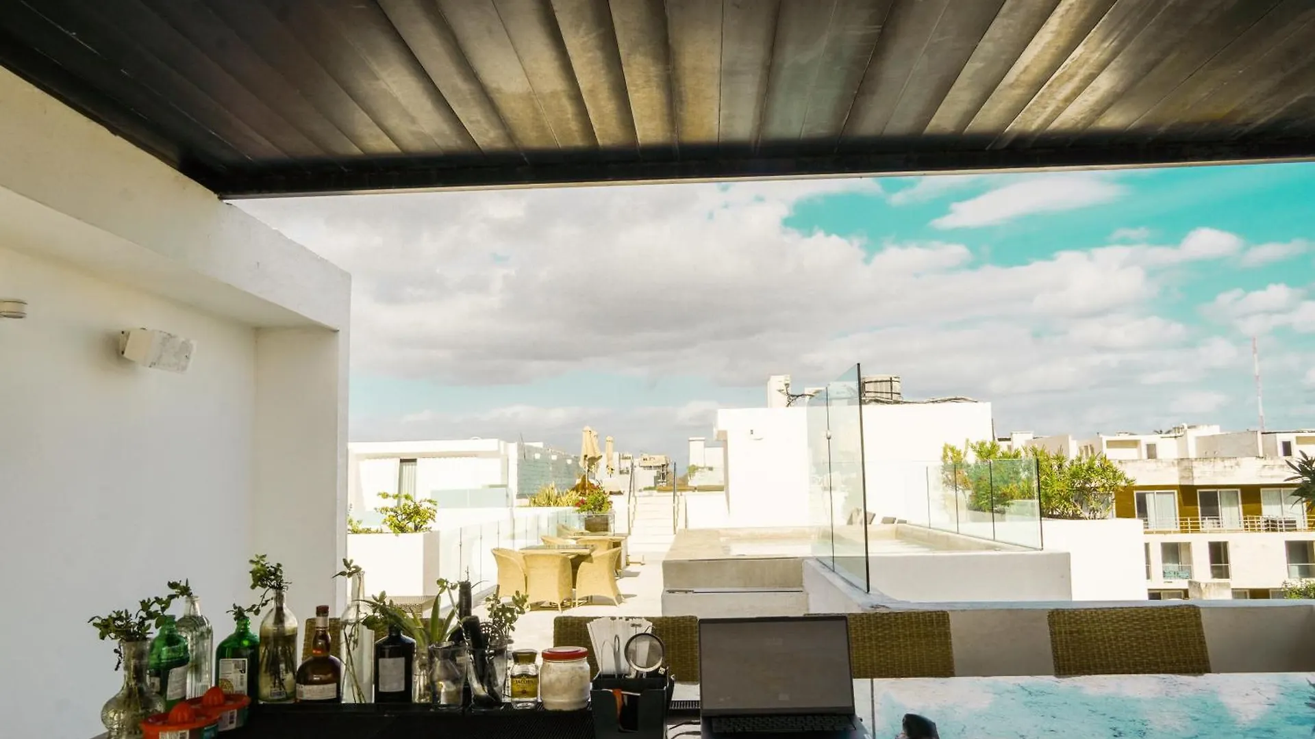 شقة Penthouse Zona Centro Quinta Av 2Bd,2 Bt بلايا ديل كارمن المكسيك